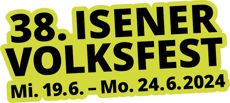 Logo 38. Isener Volksfest